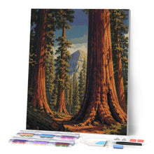 Cargar imagen en el visor de la galería, Diamond Painting - Parque Nacional de Yosemite, Mariposa Grove - California