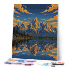 Cargar imagen en el visor de la galería, Diamond Painting - Parque Nacional de Grand Teton - Wyoming