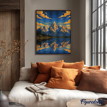Cargar imagen en el visor de la galería, Diamond Painting - Parque Nacional de Grand Teton - Wyoming