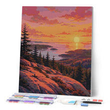 Cargar imagen en el visor de la galería, Diamond Painting - Parque Nacional Acadia - Maine