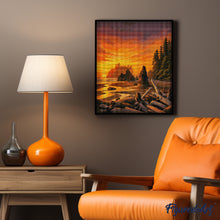 Cargar imagen en el visor de la galería, Diamond Painting - Parque nacional Olympic - Washington