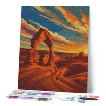 Cargar imagen en el visor de la galería, Diamond Painting - Parque Nacional de los Arcos - Utah