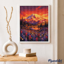 Cargar imagen en el visor de la galería, Diamond Painting - Parque Nacional del Monte Rainier - Washington