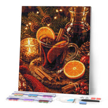 Cargar imagen en el visor de la galería, Diamond Painting - Vino caliente de Navidad