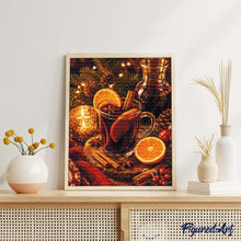 Cargar imagen en el visor de la galería, Diamond Painting - Vino caliente de Navidad