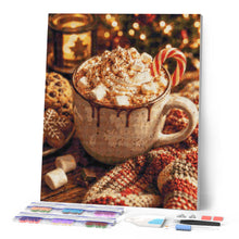 Cargar imagen en el visor de la galería, Diamond Painting - Chocolate caliente de Navidad