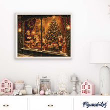 Cargar imagen en el visor de la galería, Diamond Painting - Escaparate navideño