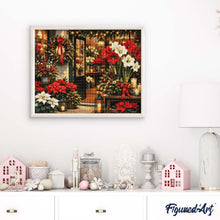 Cargar imagen en el visor de la galería, Diamond Painting - Florista en Navidad