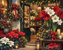 Cargar imagen en el visor de la galería, Diamond Painting - Florista en Navidad