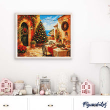 Cargar imagen en el visor de la galería, Diamond Painting - Navidad junto al mar