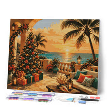 Cargar imagen en el visor de la galería, Diamond Painting - Navidad junto al océano