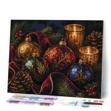 Cargar imagen en el visor de la galería, Diamond Painting - Bolas de Navidad