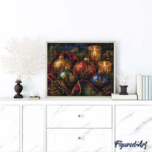 Cargar imagen en el visor de la galería, Diamond Painting - Bolas de Navidad