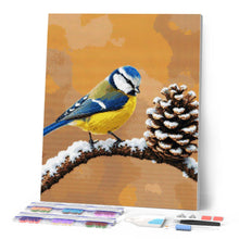 Cargar imagen en el visor de la galería, Diamond Painting - Carbonero azul