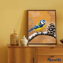 Cargar imagen en el visor de la galería, Diamond Painting - Carbonero azul