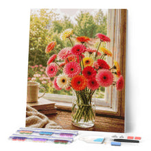 Cargar imagen en el visor de la galería, Diamond Painting - Gerberas alegres