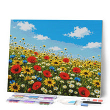 Cargar imagen en el visor de la galería, Diamond Painting - Pradera de flores silvestres