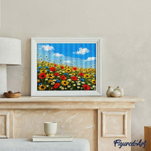 Cargar imagen en el visor de la galería, Diamond Painting - Pradera de flores silvestres