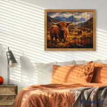Cargar imagen en el visor de la galería, Diamond Painting - Rebaño de Vacas Highlands en el Glen