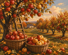Cargar imagen en el visor de la galería, Diamond Painting - Cosecha en el Huerto de Manzanos