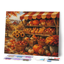 Cargar imagen en el visor de la galería, Diamond Painting - Puesto de Granja Rústico en Otoño