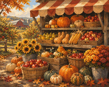 Cargar imagen en el visor de la galería, Diamond Painting - Puesto de Granja Rústico en Otoño