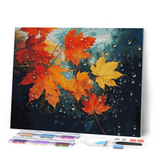 Cargar imagen en el visor de la galería, Diamond Painting - Hojas de Arce tras la Lluvia