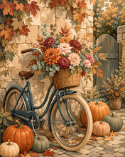 Cargar imagen en el visor de la galería, Diamond Painting - Bicicleta Florida con Calabazas
