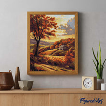 Cargar imagen en el visor de la galería, Diamond Painting - Campiña Otoñal