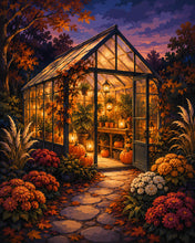 Cargar imagen en el visor de la galería, Diamond Painting - Invernadero Luminoso en Otoño