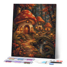 Cargar imagen en el visor de la galería, Diamond Painting - Aldea Encantada de Setas