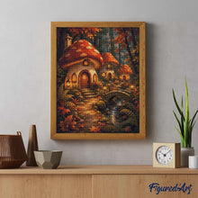 Cargar imagen en el visor de la galería, Diamond Painting - Aldea Encantada de Setas