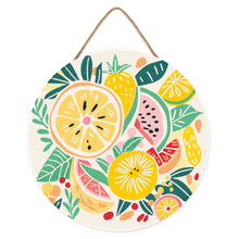 Cargar imagen en el visor de la galería, Diamond Painting en Disco de Madera - Frutas
