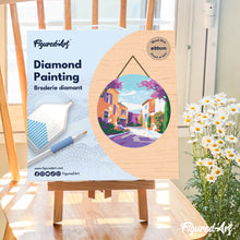 Cargar imagen en el visor de la galería, Diamond Painting en Disco de Madera - Provenza Primavera