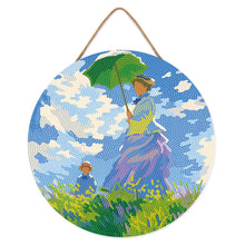 Cargar imagen en el visor de la galería, Diamond Painting en Disco de Madera - El Paseo - Monet