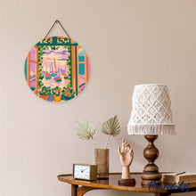 Cargar imagen en el visor de la galería, Diamond Painting en Disco de Madera - La ventana abierta - Matisse