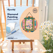 Cargar imagen en el visor de la galería, Diamond Painting en Disco de Madera - La ventana abierta - Matisse