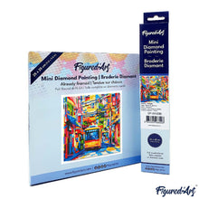 Cargar imagen en el visor de la galería, Mini Diamond Painting 25x25cm - Autobús Urbano de Tokio