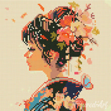 Cargar imagen en el visor de la galería, Mini Diamond Painting 25x25cm - Aroma Japonés del Amor