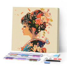 Cargar imagen en el visor de la galería, Mini Diamond Painting 25x25cm - Aroma Japonés del Amor