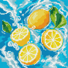 Cargar imagen en el visor de la galería, Mini Diamond Painting 25x25cm - Brisa de cítricos