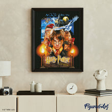 Cargar imagen en el visor de la galería, Diamond Painting - Harry Potter y la Piedra Filosofal 40x50cm con bastidor montado