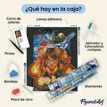 Cargar imagen en el visor de la galería, Diamond Painting - Harry Potter y la Piedra Filosofal