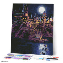 Cargar imagen en el visor de la galería, Diamond Painting - Harry Potter - Castillo de Hogwarts de noche
