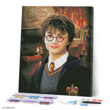 Cargar imagen en el visor de la galería, Diamond Painting - Retrato de Harry Potter 40x50cm con bastidor montado