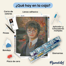 Cargar imagen en el visor de la galería, Diamond Painting - Retrato de Harry Potter