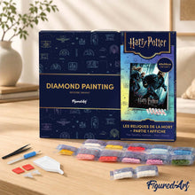 Cargar imagen en el visor de la galería, Diamond Painting - Harry Potter y las Reliquias de la Muerte - Parte 1 40x50cm con bastidor montado