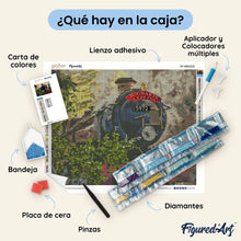 Cargar imagen en el visor de la galería, Diamond Painting - Harry Potter - Hogwarts Express