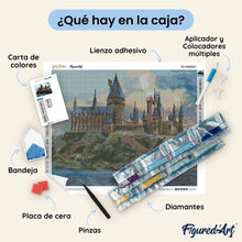 Cargar imagen en el visor de la galería, Diamond Painting - Harry Potter - Castillo de Hogwarts