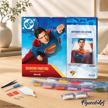 Cargar imagen en el visor de la galería, Diamond Painting - Superman 2025 - Poster 40x50cm con bastidor montado